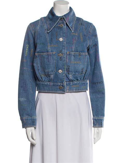 denim jacket chanel|Chanel jacket clearance.